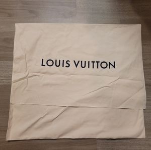 Authentic Louis Vuitton 24”X21”Dust Bag Storage Bag Dust Cover Flap